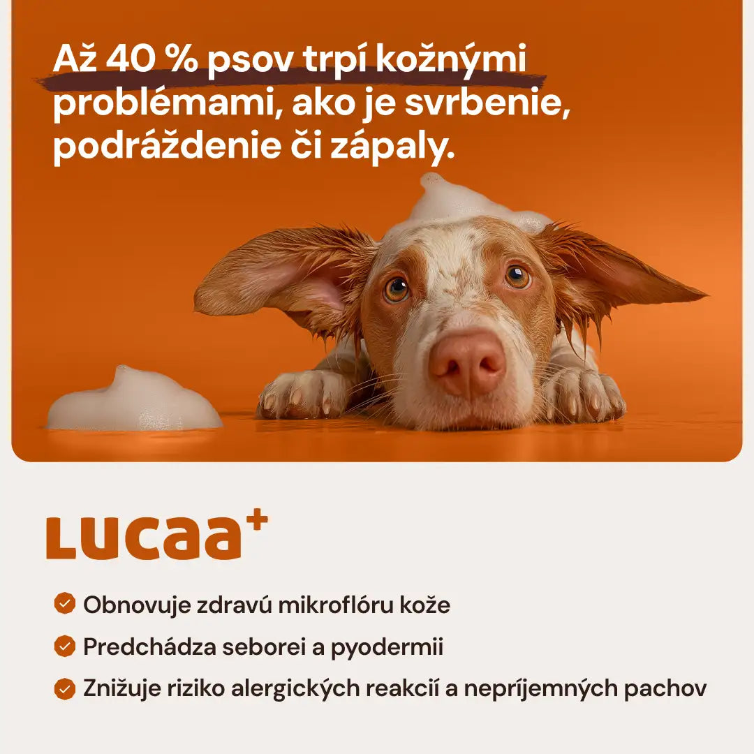 Lucaa+ Probiotický šampon